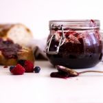 4-ingredient sugar-free raspberry jam