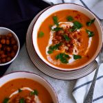 Supă cremă de cartofi dulci