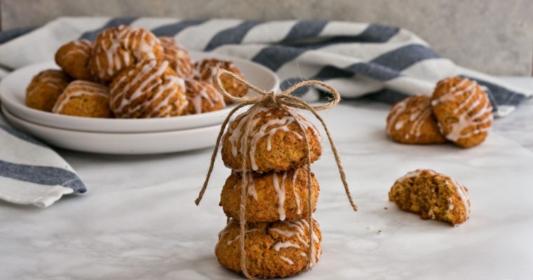 Carrot Cake Oatmeal Cookies