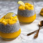 Budincă de Chia cu Mango