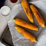 Porumb copt în cuptor