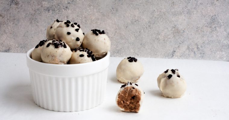 White Chocolate Coffee Truffles